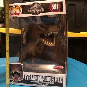 Huge Jurassic World T Rex Pop Funko New!